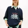Hanorac Tommy Jeans 1985 Logo Oversized Rugby Hanorac Tommy Jeans 1985 Logo Oversized Rugby