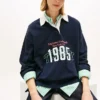 Hanorac Tommy Jeans 1985 Logo Oversized Rugby Hanorac Tommy Jeans 1985 Logo Oversized Rugby