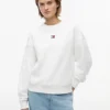 Hanorac Tommy Jeans cu croială dreptă