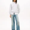 Hanorac Tommy Jeans cu imprimeu puff Hanorac Tommy Jeans cu imprimeu puff