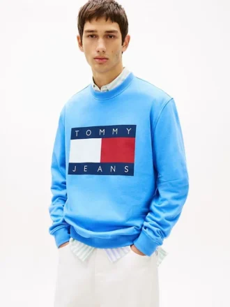 Hanorac Tommy Jeans cu logo mare