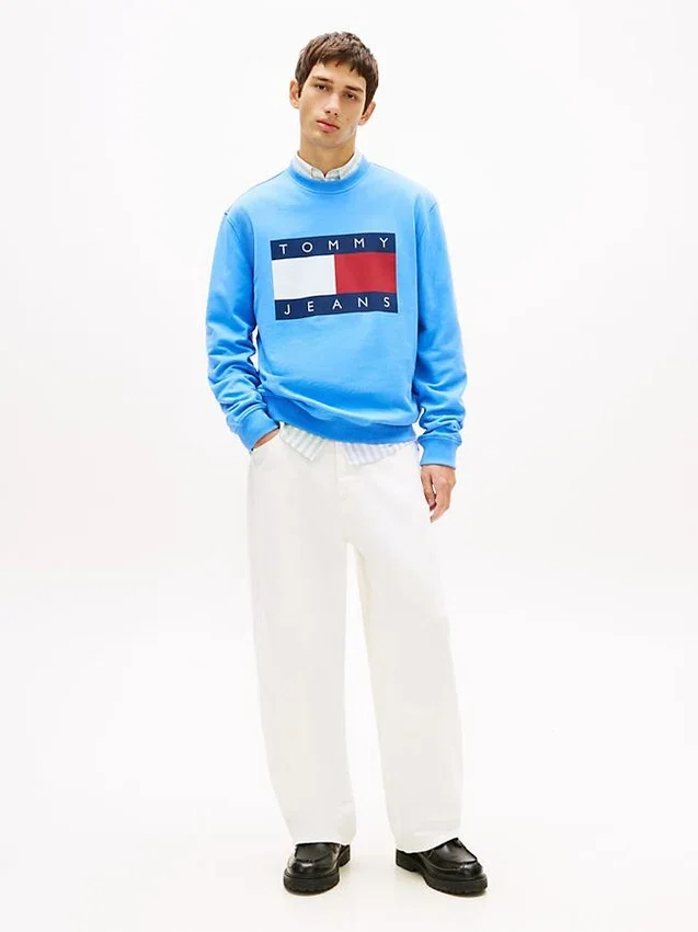 Hanorac Tommy Jeans cu logo mare Hanorac Tommy Jeans cu logo mare