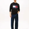 Hanorac Tommy Jeans cu logo mare în formă de steag Hanorac Tommy Jeans cu logo mare în formă de steag