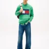 Hanorac Tommy Jeans cu logo mare în formă de steag Hanorac Tommy Jeans cu logo mare în formă de steag