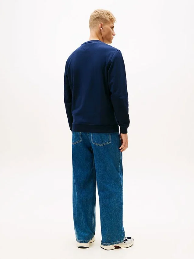 Hanorac Tommy Jeans cu logo mare în formă de steag Hanorac Tommy Jeans cu logo mare în formă de steag