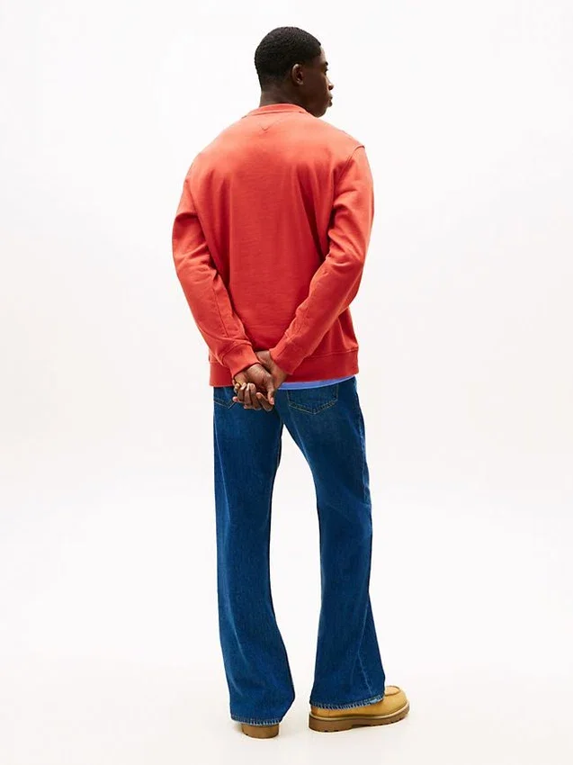 Hanorac Tommy Jeans cu logo mare în formă de steag Hanorac Tommy Jeans cu logo mare în formă de steag