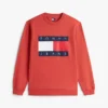 Hanorac Tommy Jeans cu logo mare în formă de steag Hanorac Tommy Jeans cu logo mare în formă de steag