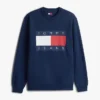 Hanorac Tommy Jeans cu logo mare în formă de steag Hanorac Tommy Jeans cu logo mare în formă de steag