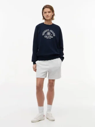 Hanorac Tommy Jeans cu logo Sports Club