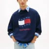 Hanorac Tommy Jeans cu logo steag ondulat Hanorac Tommy Jeans cu logo steag ondulat