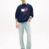 Hanorac Tommy Jeans cu logo steag ondulat Hanorac Tommy Jeans cu logo steag ondulat