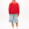 Hanorac Tommy Jeans cu logo steag ondulat Hanorac Tommy Jeans cu logo steag ondulat
