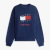 Hanorac Tommy Jeans cu logo steag ondulat Hanorac Tommy Jeans cu logo steag ondulat