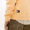 Hanorac Tommy Jeans cu logo, vopsit în întregime Hanorac Tommy Jeans cu logo, vopsit în întregime