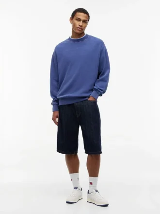 Hanorac Tommy Jeans cu textură tip waffle