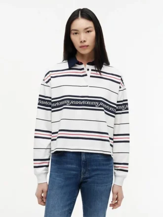 Hanorac Tommy Jeans Relaxed Rugby
