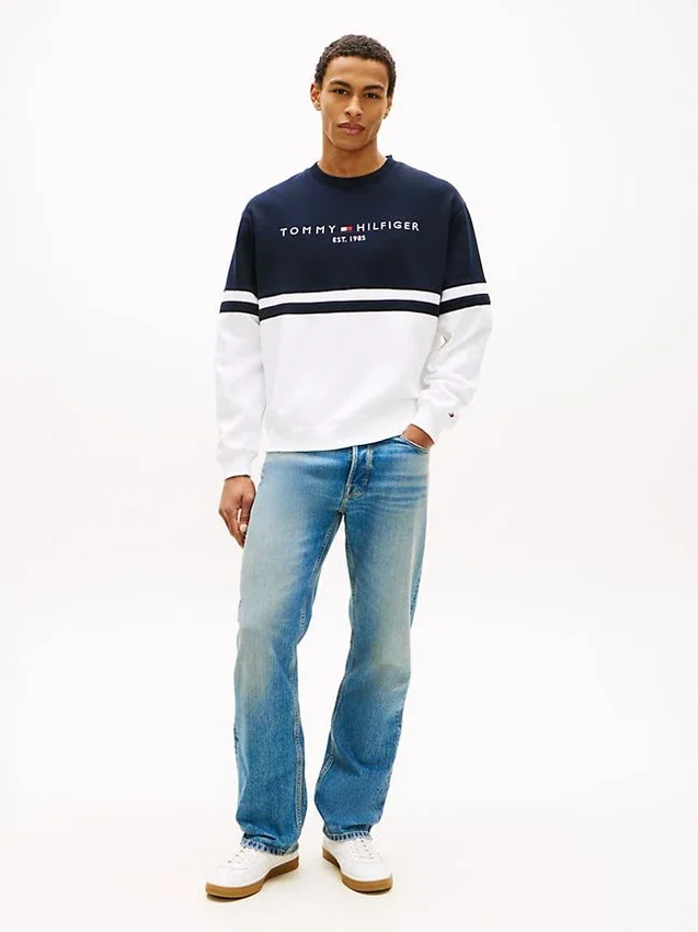 Hanorac Tommy Logo Colorblock Hanorac Tommy Logo Colorblock