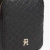 Husă de telefon cu bandă transversală și monogramă pe toată suprafața Husă de telefon cu bandă transversală și monogramă pe toată suprafața