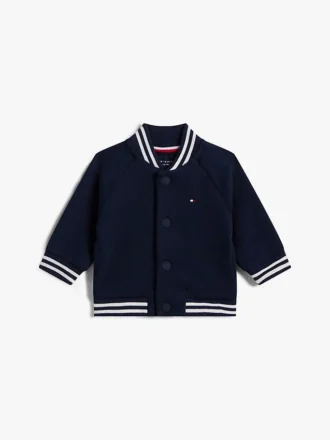 Jachetă bomber pentru bebeluși cu logo Varsity Monotype