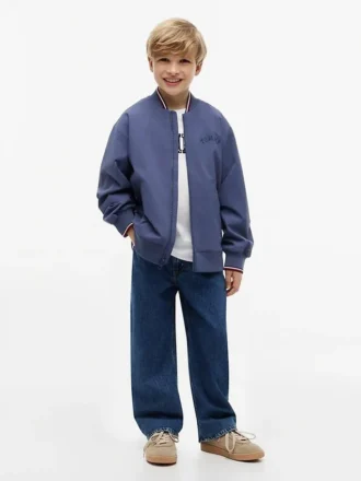 Jachetă bomber pentru copii cu logo Hilfiger
