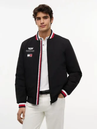 Jachetă bomber Tommy x Cadillac F1® Team Replica Jachetă bomber Tommy x Cadillac F1® Team Replica