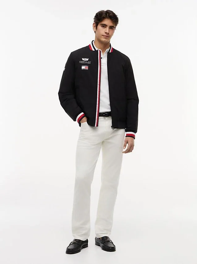 Jachetă bomber Tommy x Cadillac F1® Team Replica Jachetă bomber Tommy x Cadillac F1® Team Replica
