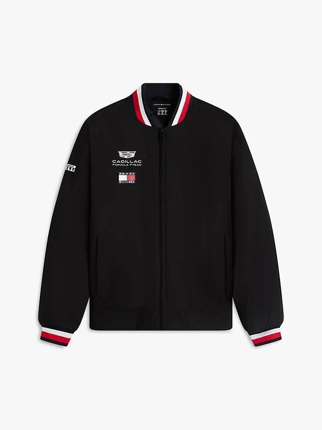 Jachetă bomber Tommy x Cadillac F1® Team Replica Jachetă bomber Tommy x Cadillac F1® Team Replica