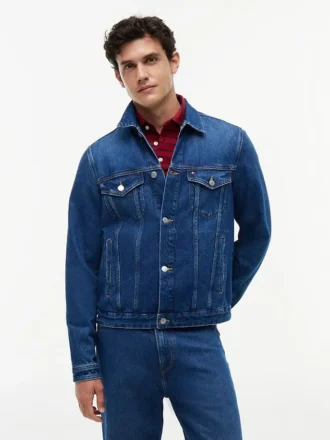 Jachetă clasică din denim