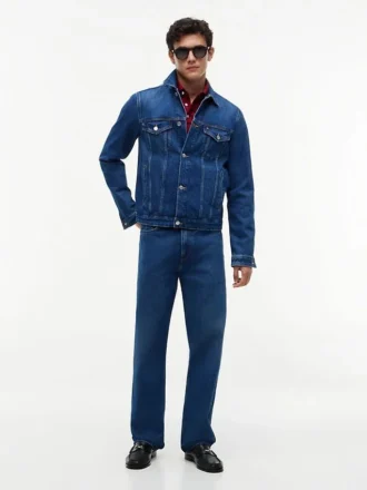 Jachetă clasică din denim