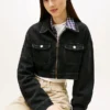 Jachetă cropped din blugi cu fermoar Tommy Jeans Jachetă cropped din blugi cu fermoar Tommy Jeans