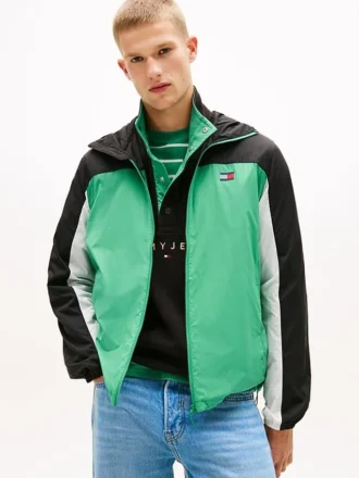 Jachetă cu glugă Tommy Jeans Ripstop