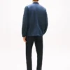 Jachetă de lucru din denim vopsită în bucată Jachetă de lucru din denim vopsită în bucată