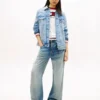 Jachetă din blugi cu aspect uzat Tommy Jeans Jachetă din blugi cu aspect uzat Tommy Jeans