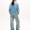 Jachetă din blugi cu aspect uzat Tommy Jeans Jachetă din blugi cu aspect uzat Tommy Jeans