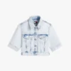Jachetă din blugi cu mâneci scurte Tommy Jeans Jachetă din blugi cu mâneci scurte Tommy Jeans