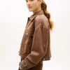 Jachetă din pânză vopsită în întregime Tommy Jeans