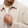 Jachetă Ivy din amestec de bumbac și in Jachetă Ivy din amestec de bumbac și in