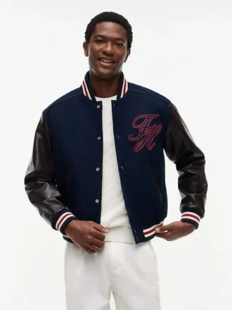 Jachetă New York Label din materiale mixte