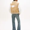 Jachetă Tommy Jeans din piele de căprioară Jachetă Tommy Jeans din piele de căprioară