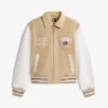 Jachetă Tommy Jeans din piele de căprioară Jachetă Tommy Jeans din piele de căprioară
