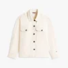 Jachetă utilitară oversized din twill Jachetă utilitară oversized din twill