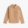 Jachetă utilitară oversized din twill Jachetă utilitară oversized din twill