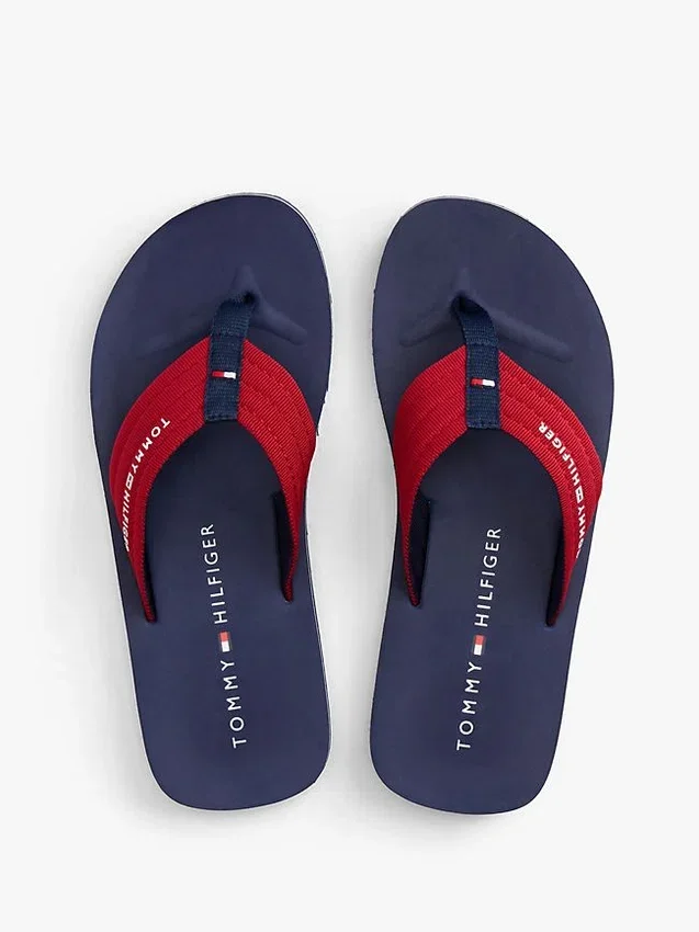 Șlapi cu logo Tommy Șlapi cu logo Tommy