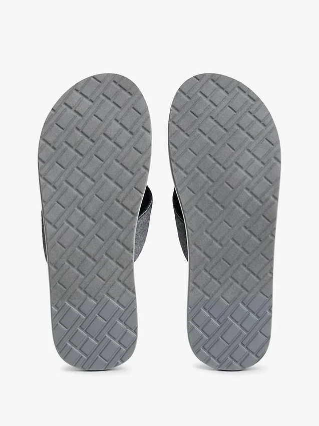 Șlapi din in chambray Șlapi din in chambray