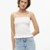 Maieu slim fit cu pliuri Tommy Jeans Blugi