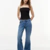 Maieu slim fit cu pliuri Tommy Jeans Blugi