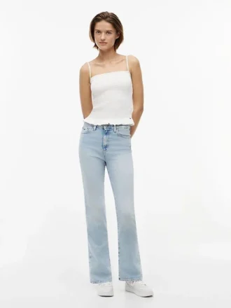 Maieu slim fit cu pliuri Tommy Jeans Blugi