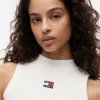 Maiou cu guler înalt și croială slim Tommy Jeans Maiou cu guler înalt și croială slim Tommy Jeans