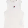 Maiou cu guler înalt și croială slim Tommy Jeans Maiou cu guler înalt și croială slim Tommy Jeans