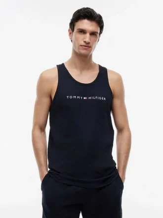 Maiou de dormit cu logo Hilfiger